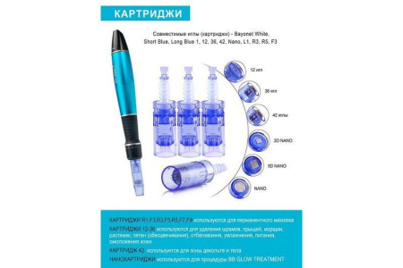 Dr.pen Аппарат для фракционной мезотерапии лица/микронидлинга/ дермапен /электрический мезороллер, dermapen ULTIMA-А1-W фото в интернет магазине | zdorov.by