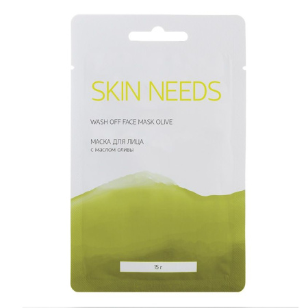 Маска для лица с маслом оливы Skin Needs фото в интернет магазине | zdorov.by