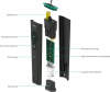 pH/Temp метр Jenco pH610B влагозащитный с Bluetooth фото в интернет магазине | zdorov.by