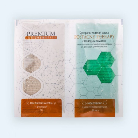 Суперальгинатная маска «Postacne therapy», с молодым томатом фото в интернет магазине | zdorov.by