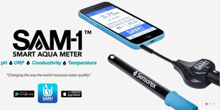 SAM-1 Smart Aqua Meter pH/ORP/TDS/EC/Temp для iPhone, iPad фото в интернет магазине | zdorov.by