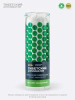 Аппликатор Кузнецова. Универсальный массажер, зеленый (менее острые иглы).