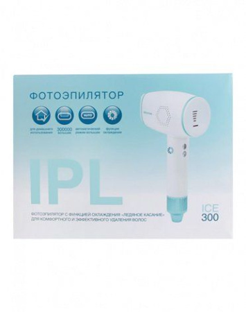 Фотоэпилятор с функцией охлаждения IPL ICE 300 фото в интернет магазине | zdorov.by